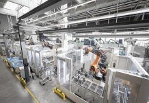 Kombinierte Entgrat- und Handlinglösung