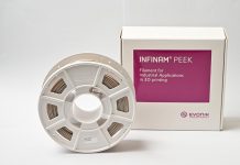 PEEK-Filament für industrielle 3D-Anwendungen