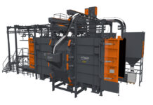 Durchlauf-Strahlanlage in der Lackiervorbehandlung