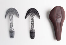 Fahrradsattel-Teile aus dem 3D-Drucker