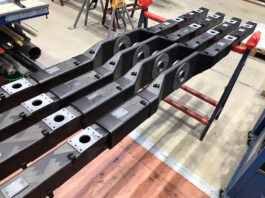 Neue Roboterarm-Gondel aus Verbundwerkstoff