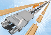 Modulare Linearachse für lange Verfahrwege