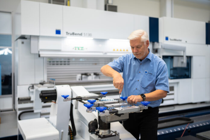k508_221206_01 TRUMPF, Fertigungstechnik, Fertigung