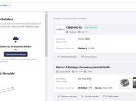 KI-basierte Beschaffung von CNC-Teilen