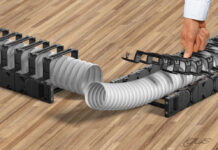 Sichere Führung von großen Schläuchen