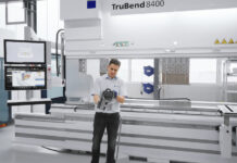 Große Bauteile effizient biegen