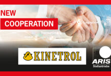 ARIS Stellantriebe kooperiert mit KINETROL