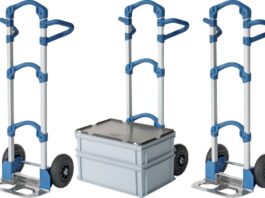 Leichter Transport von schweren Gütern