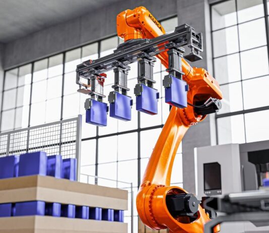 Kompaktes Multitalent für Handling und Schweißen