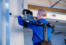 Exoskelette erleichtern die manuelle Handhabung