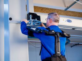 Exoskelette erleichtern die manuelle Handhabung