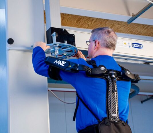 Exoskelette erleichtern die manuelle Handhabung
