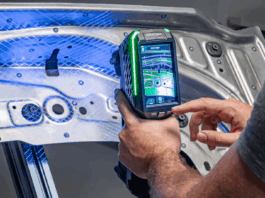 Tragbarer und handgeführter 3D-Laserscanner