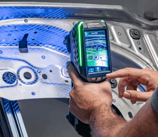 Tragbarer und handgeführter 3D-Laserscanner