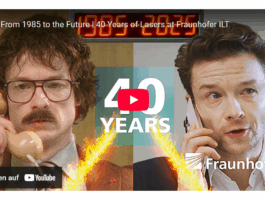 Video-Tipp: 40 Jahre Fraunhofer ILT