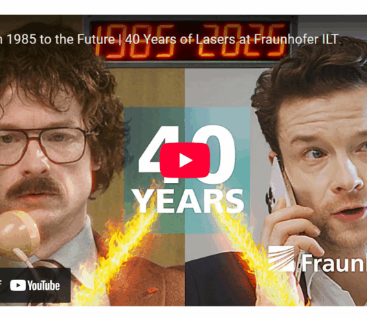 Video-Tipp: 40 Jahre Fraunhofer ILT