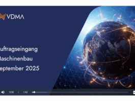 Auftragseingang im Maschinenbau Settembre 2025