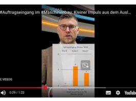 Auftragseingang im Maschinenbau Oktober 2025