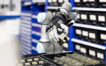 5-Finger-Greifhand für industrielle Anwendungen