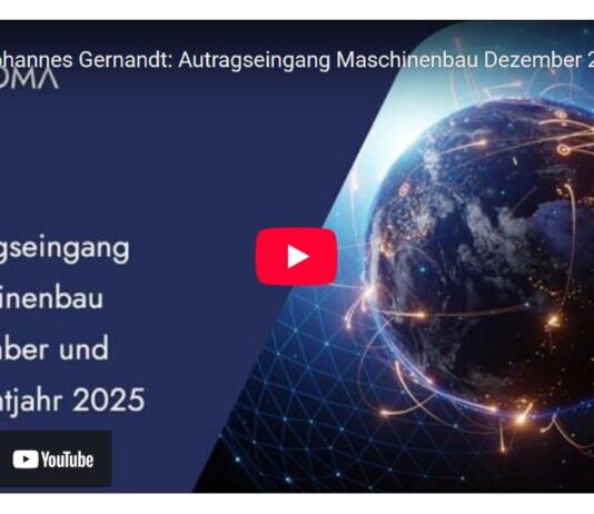 Auftragseingang Maschinenbau 2025