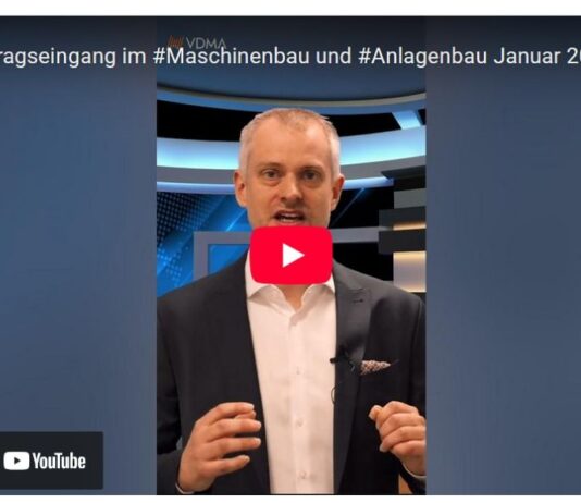 Auftragseingang Maschinenbau im Januar 2026