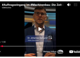 Auftragseingang Maschinenbau im Februar 2026