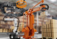 Industrieroboter mit 600° Drehwinkel