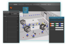 Simulation komplexer autonomer Roboteranwendungen