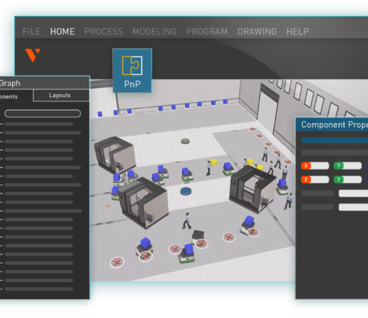 Simulation komplexer autonomer Roboteranwendungen